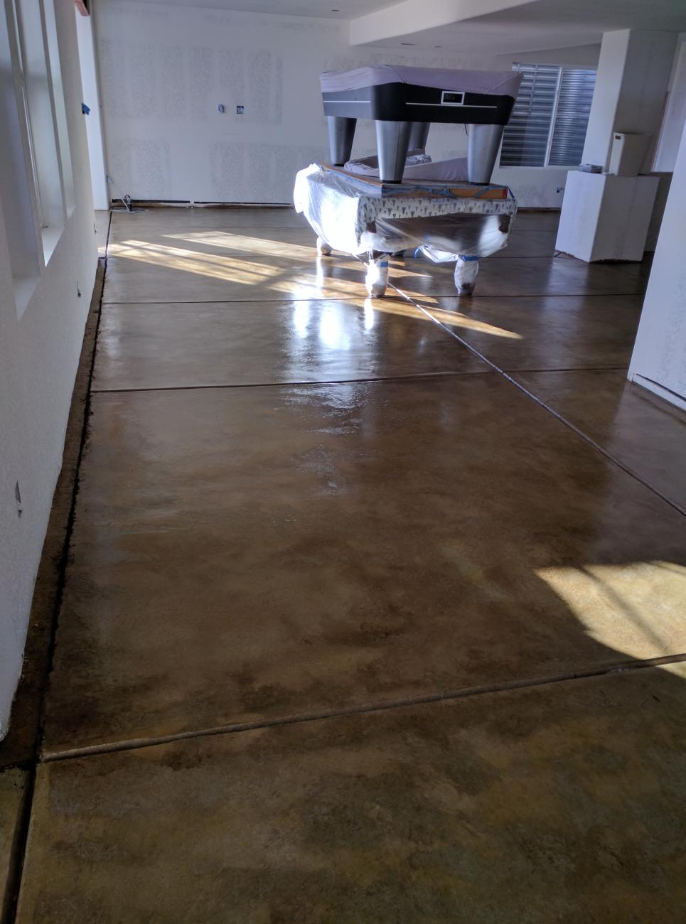 Stains, Dyes, & Clear Coats 5280 Floors